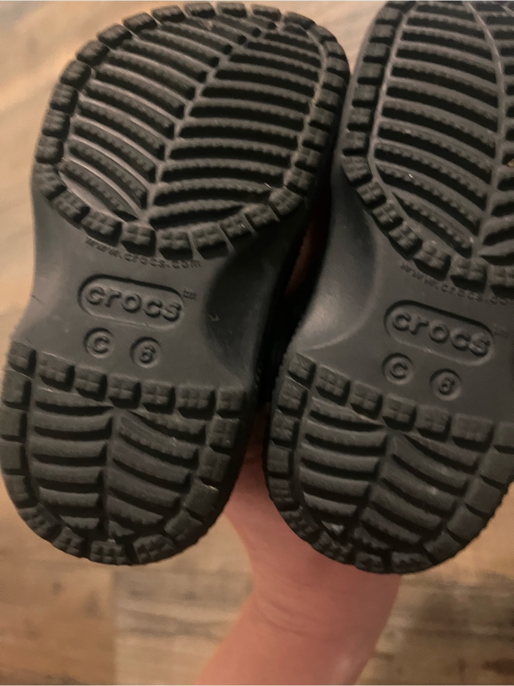 CROCS Kids Classic Clog in Black - Picture 3 of 3